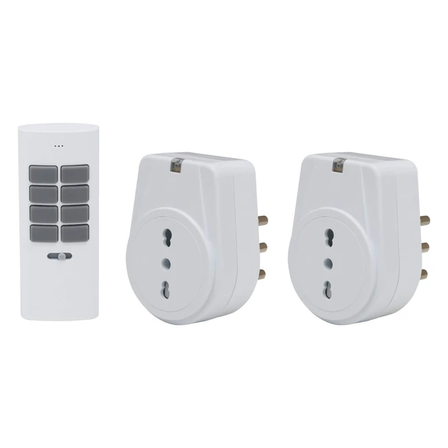 Presa Elettrica Radiocomandata Electraline 48501 - Taglia Unica