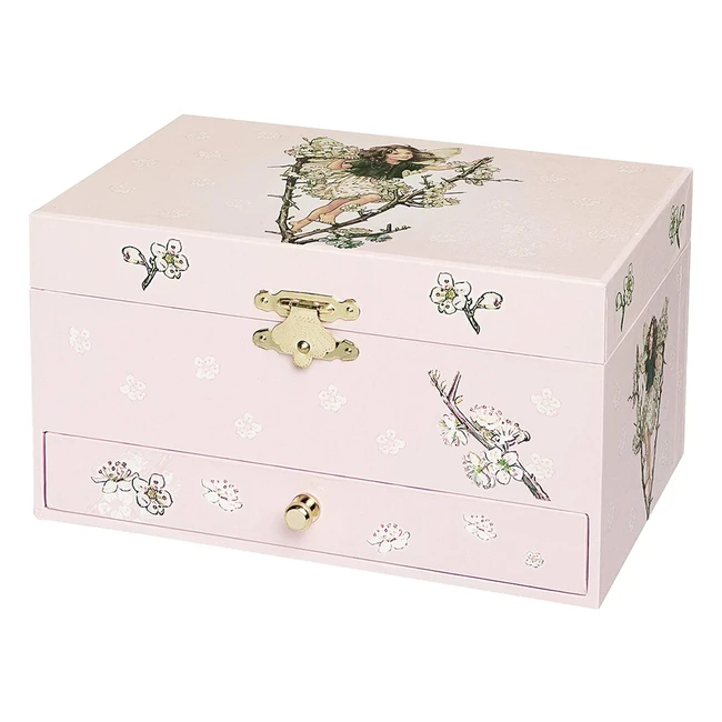 Trousselier Bote Bijoux Musicale Cerisier Ffairies - S60614