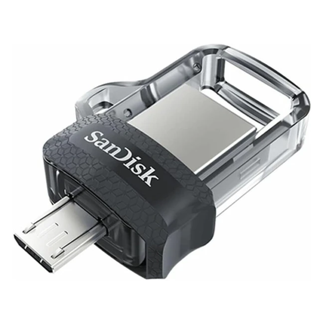 SanDisk 128GB Ultra Dual Drive M30 USB 3.0 Flash Drive for Android - Fast Transfer Speeds