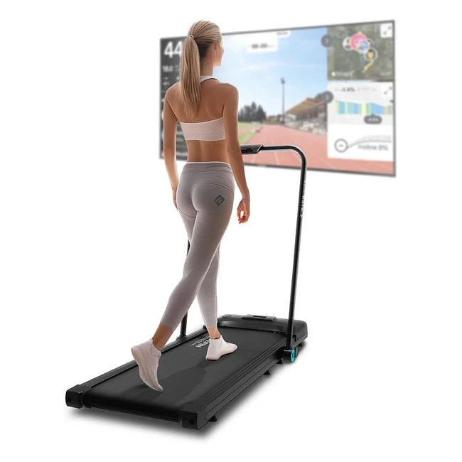 Bluefin Fitness Kick Lite Walking Pad - Compact Treadmill with Kinomap App - Speed of 18 kmh