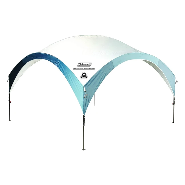 Coleman Gazebo Fastpitch Shelter - Sturdy Steel Construction - SPF 50 Protection