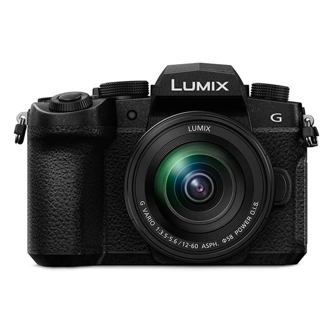 Panasonic Lumix DCG90MEBK Compact System Mirrorless Camera with 1260mm Lens - Black