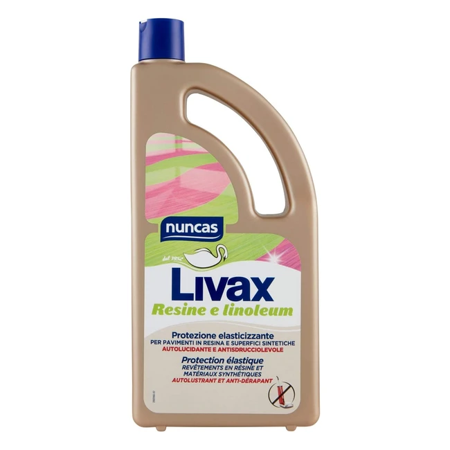 Nuncas Livax Resine e Linoleum 1000ml - Protezione e Brillantezza