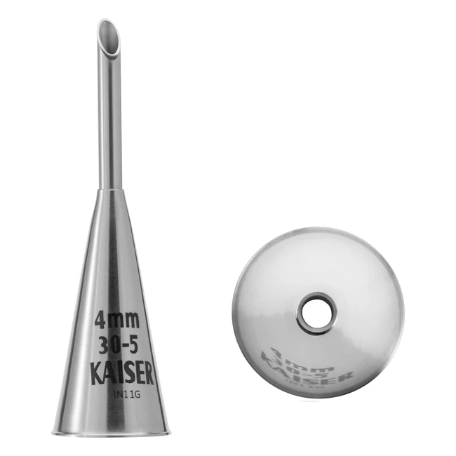 Moule douille de remplissage en acier inoxydable Kaiser 2300662305 - Haute qualité, durable et facile à utiliser