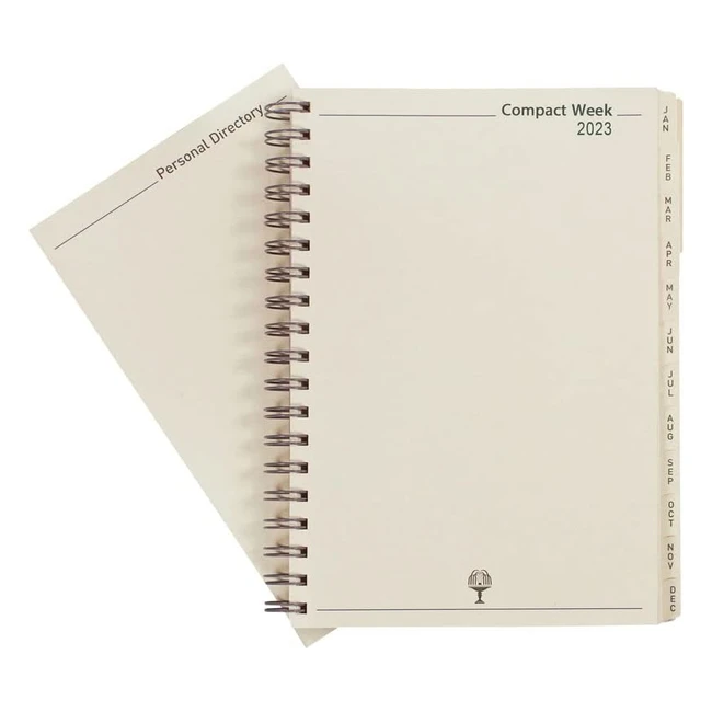 Agenda Collins Elite Compact Semainier Recharge 1150R 2023 - Organisez votre vie avec style