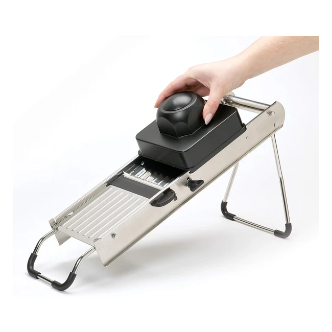 Mandolina da cucina Kitchen Craft Master Class set grattugia in acciaio con 7 l