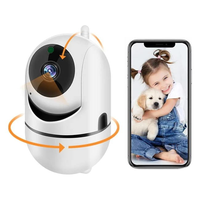 Cámara Wifi Inalámbrica Podofo 720p Visión Nocturna