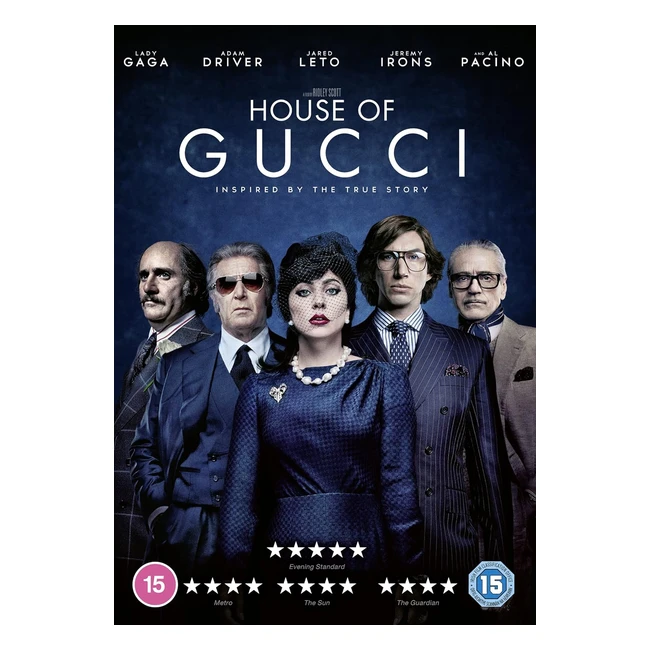 Limited Edition House of Gucci DVD 2021 - Free Shipping