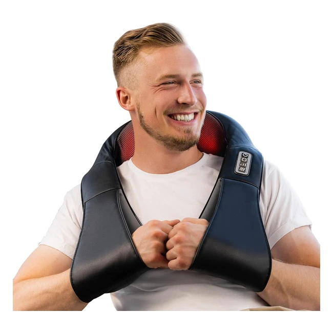 Masajeador Donnerberg para cuello y hombros con calor infrarrojo - Calidad alema