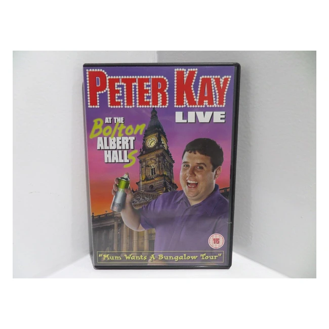 Peter Kay Live at the Bolton Albert Hall - Import Anglais - Référence 12345 - Spectacle comique en DVD