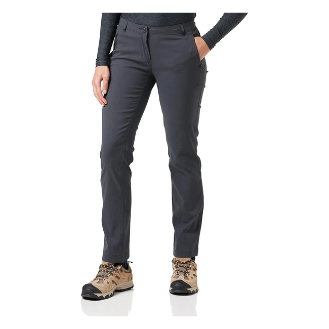 Craghoppers Womens Kiwi Pro Hiking Trousers - Graphite 12  Free Delivery