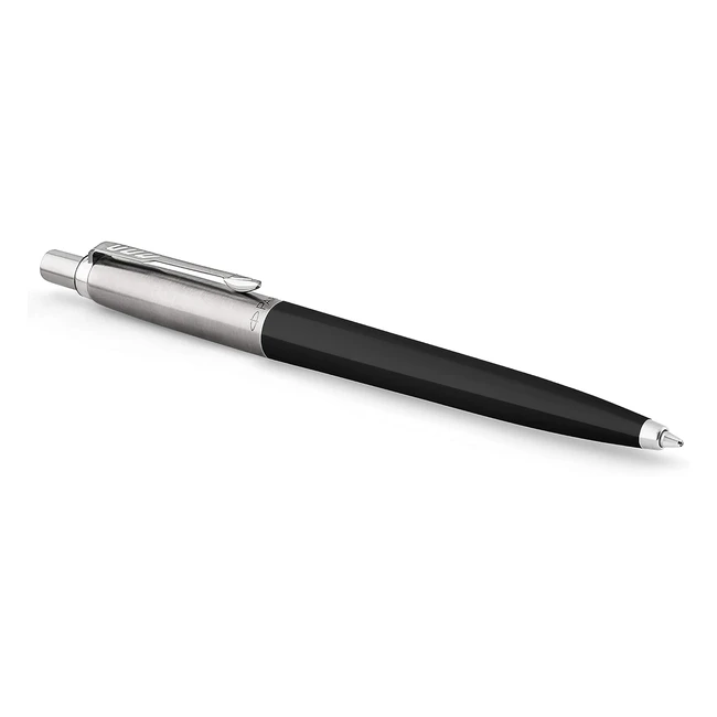 Parker Jotter Originals Ballpoint Pen - Classic Black Finish - Medium Point - Blue Ink