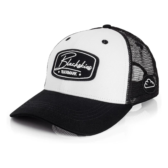 Blackskies Race Baseball Cap - Premium Snapback Trucker Cap