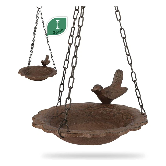 Abbeveratoio per uccelli da appendere resistente alle intemperie - Wildlife Friend