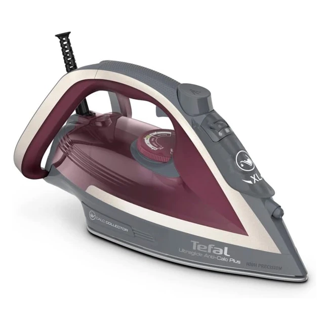 Tefal Ultraglide Antiscale Plus Steam Iron - Lasting Steam Performance - Fast Heat-Up - Powerful Steam Boost