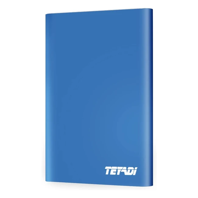 Disque Dur Externe Teyadi 320 Go Ultra Slim USB 3.0 pour PC Mac PS4 Xbox