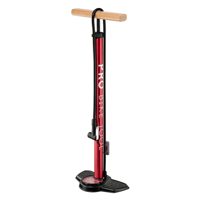 Pompa da Bicicletta con Manometro - Gonfiaggio Veloce - Attacco Sicuro - Pompa d