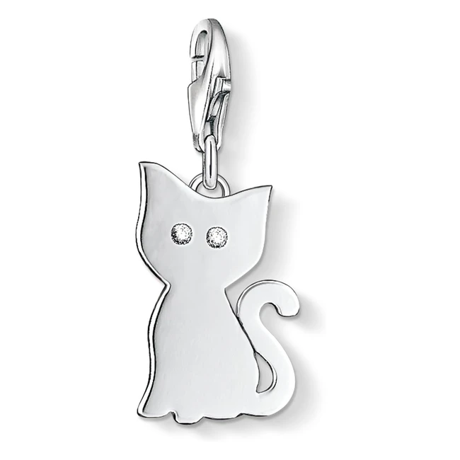 Pendentif Charm Chat Thomas Sabo en Argent 925 - Rf 101405114