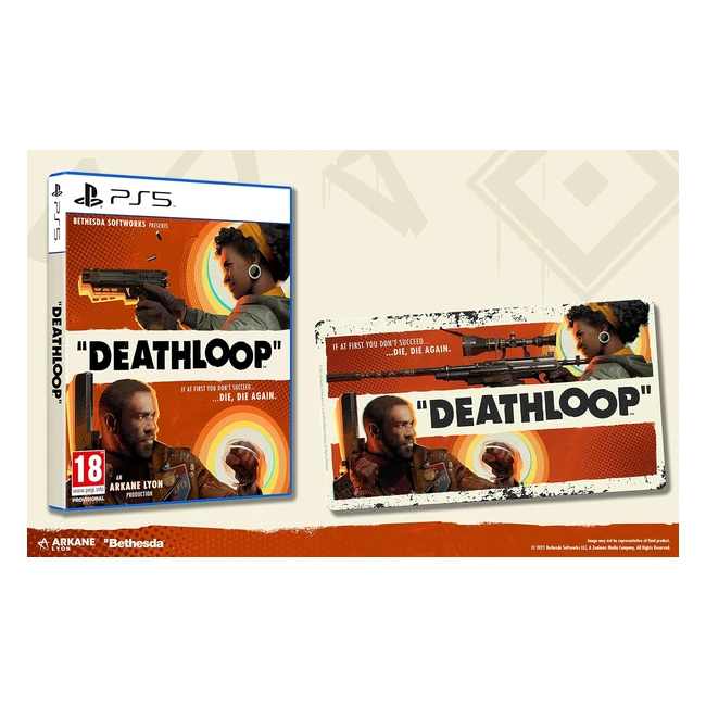 Limited Edition Bethesda Deathloop Game with Steel Poster - Exclusive to Amazon.co.uk - PS5