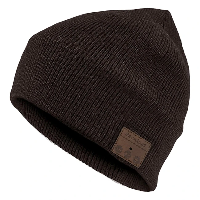 Bonnet Bluetooth Loowoko avec LED Lampe - Idée Cadeau Homme Original