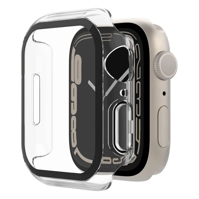 Belkin ScreenForce Apple Watch Bumper Case with Tempered Glass Protector