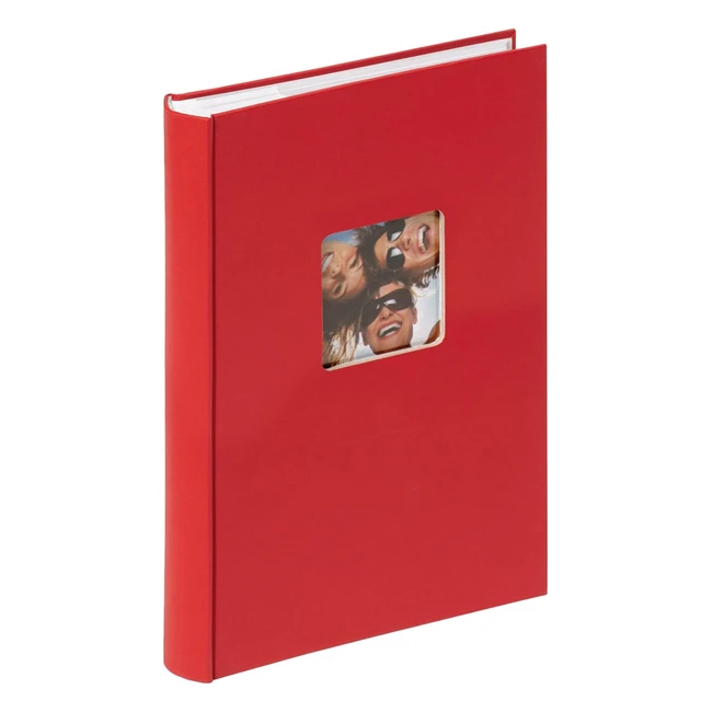 Walther Design Photo Album Red 300 Photos 10x15cm - Memo Slip-in Album