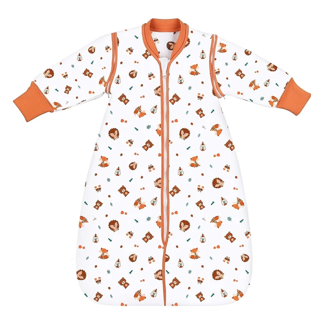 Gigoteuse Bb 25tog Turbulette Hiver Manches Amovibles Emmaillotage Coton