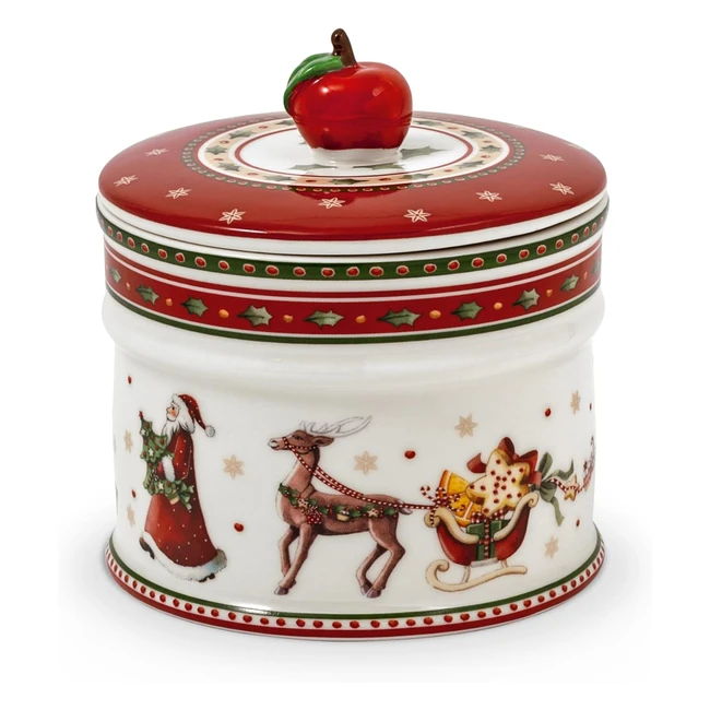 Winter Bakery Delight Villeroy  Boch Premium Porcelain Biscuit Tin Apple Han