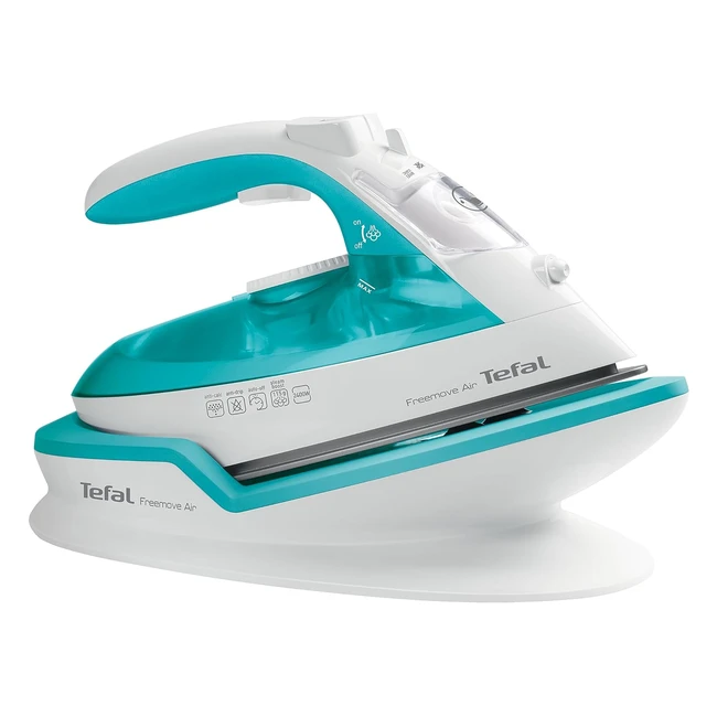 Tefal FV6520 Freemove Air Kabelloses Dampfbgeleisen 2400W - Trkiswei