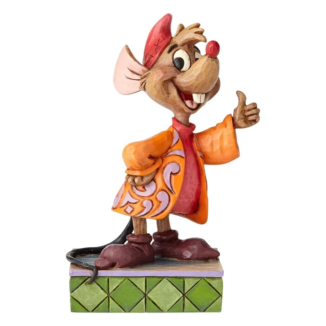 Figurina Disney Traditions 4059738 - Jaq in Resina Multicolore 7x6x105 cm