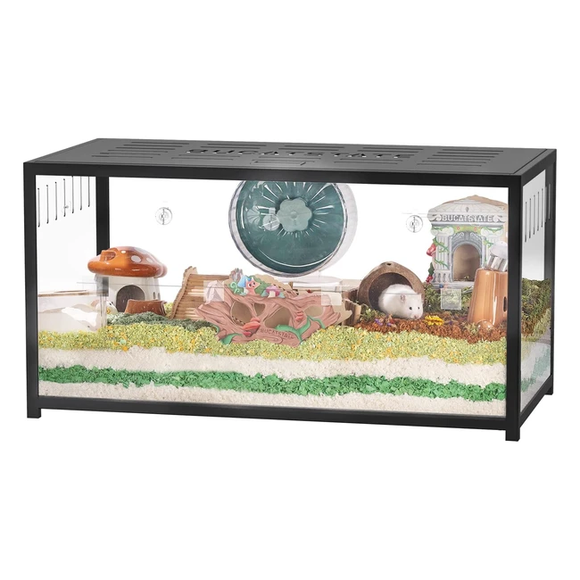 Metal Hamster Cage - Bucatstate 20 - Deep Burrow - Easy Install