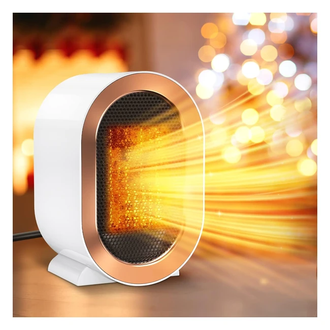 Mini Radiateur Soufflant Économie d'Énergie - Chauffage Soufflant Électrique 1500W