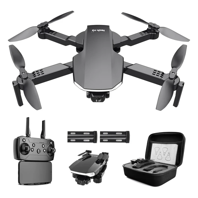 Dron Profesional 1080p WiFi FPV - Modo Sin Cabeza - Control Remoto - Plegable