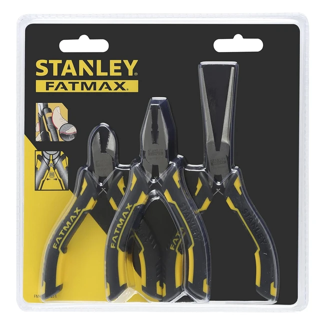 Set Minialicates Fatmax 3 Piezas Universal Diagonal y Boca Larga - Stanley FMHT080524