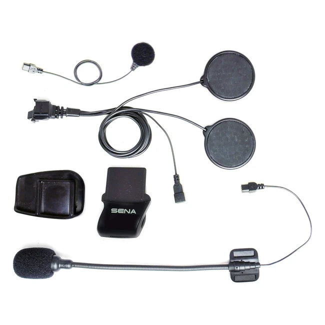 Kit Morsetto Casco Sena SMH5A0313 per Bluetooth Sph10fm - Cuffie Stereo e Interfono