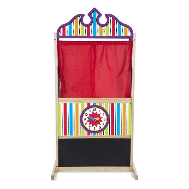 Teatrino dei Burattini in Legno Melissa  Doug - Modello Deluxe