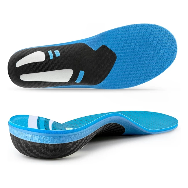 Plantillas ortopédicas Valsole para fascitis plantar y alivio del dolor - Hombres y mujeres