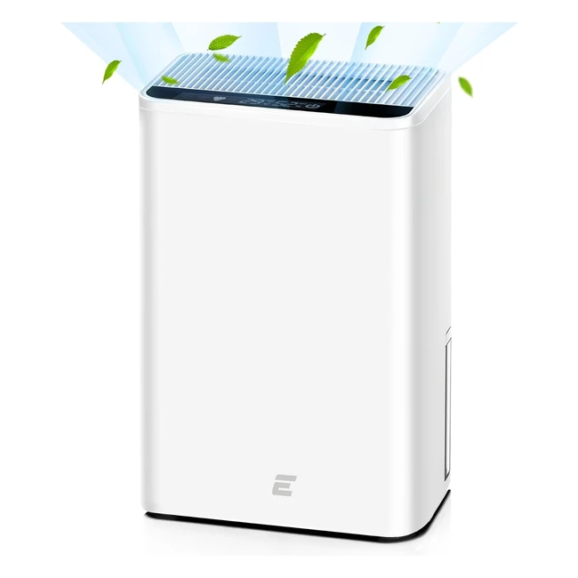 EEIEER Electric Dehumidifier and Air Purifier - Mini Dehumidifier with 25L Water Tank