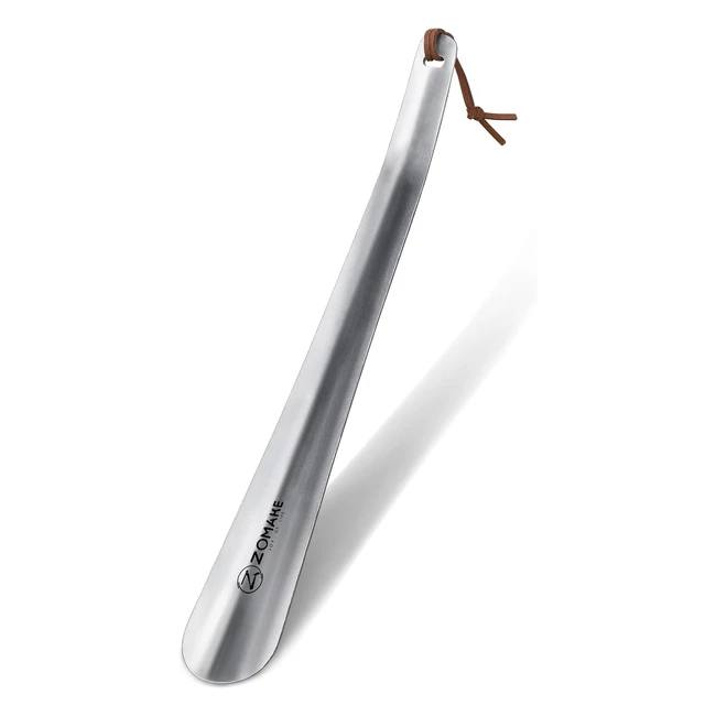 Chausse-pied Zomake en mtal - Longueur 30cm - Acier inoxydable