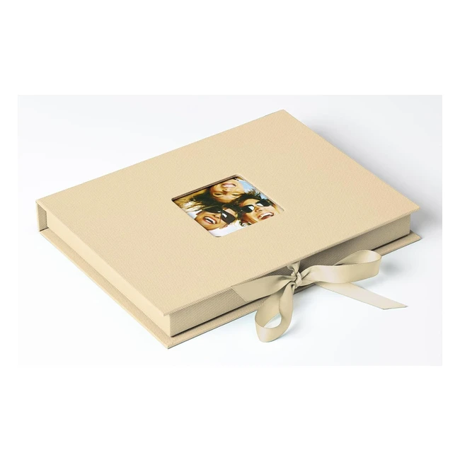 Walther Design Aufbewahrungsboxen Creme mit Coverausstanzung FUN FB112H