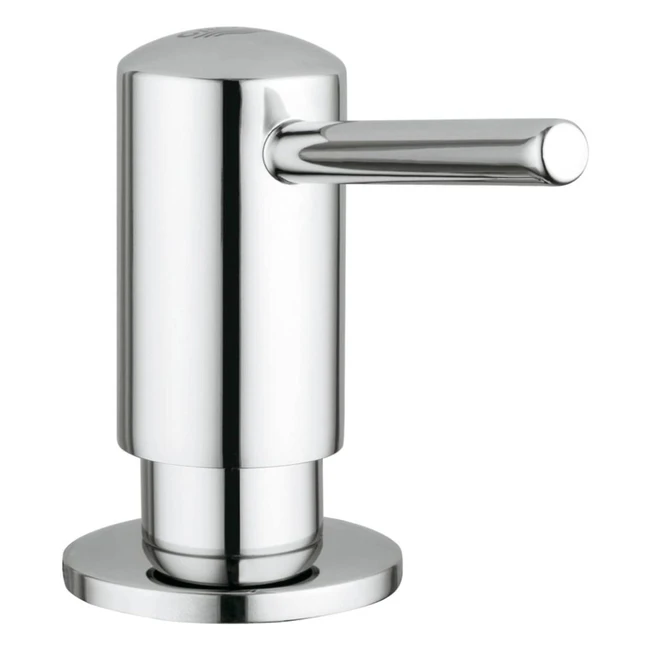 Grohe 40536000 Dispenser Sapone Cromo Large - Brillantezza Inalterata nel Tempo