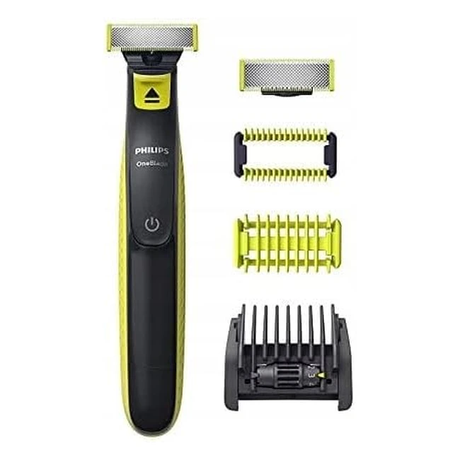 Philips OneBlade Face & Body - Elektrischer Bartschneider & Rasierer, 5-in-1 Trimmer, Modell QP2824/30