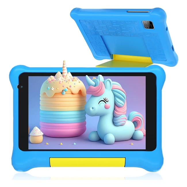 Tablette Enfants 7 Pouces Android 12 - GMS Certified - 2GB RAM 32GB ROM - Contr