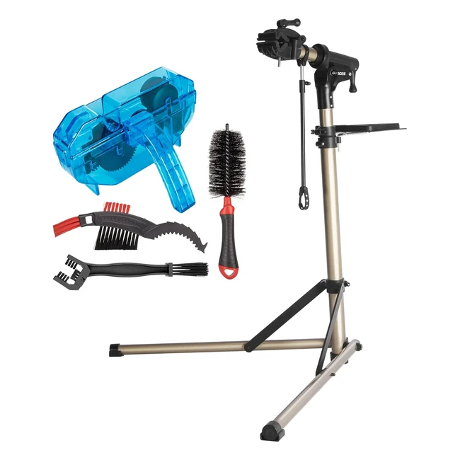 CXWXC Bike Maintenance Stand - 360 Rotatable Grip - Lightweight - Max Load 60 lb