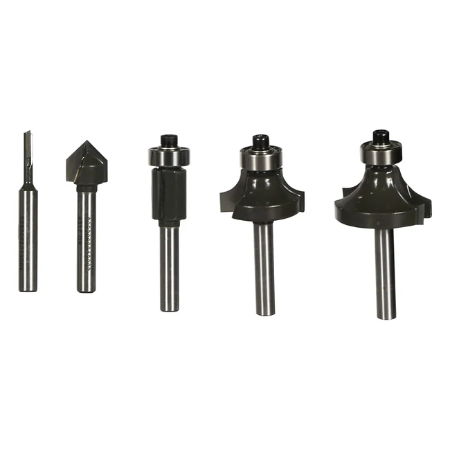 Set di 5 fragole variegate Ryobi - Alta qualità e compatibilità con R18TR0 e RRT1600K