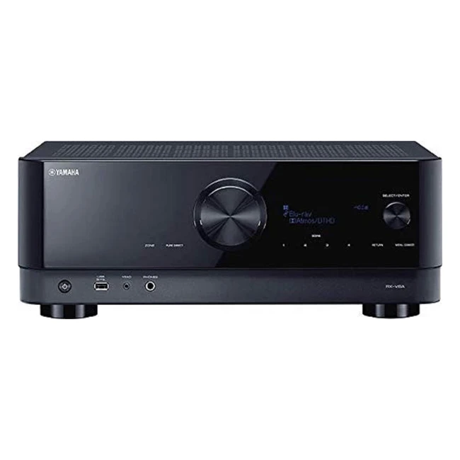 Amplificateur Yamaha RXV6A Noir avec Dolby Atmos Fonctions Gaming et Systmes 