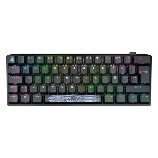 Corsair K70 Pro Mini Wireless RGB 60 Mech Gaming Keyboard Cherry MX Red PBT K