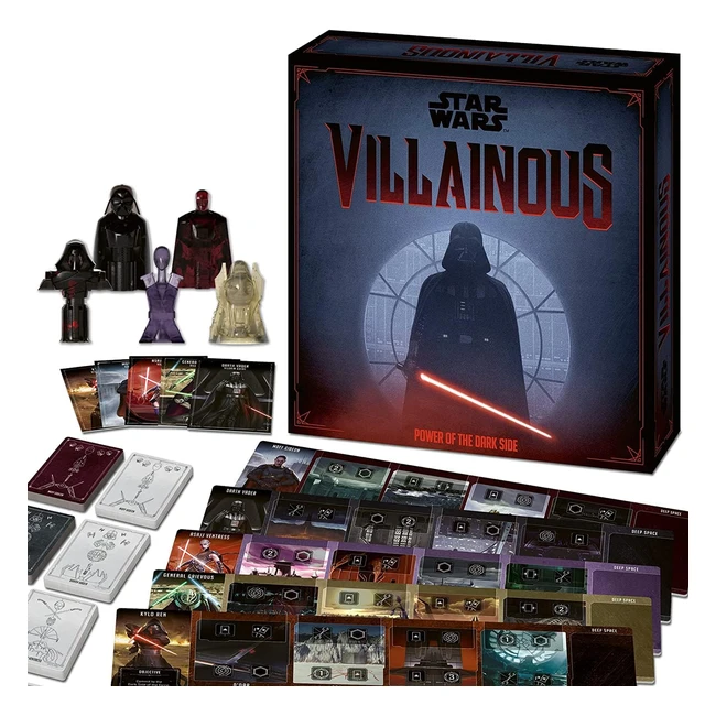 Ravensburger Star Wars Villainous Power of the Dark Side - Darth Vader - Expandable Strategy Board Game