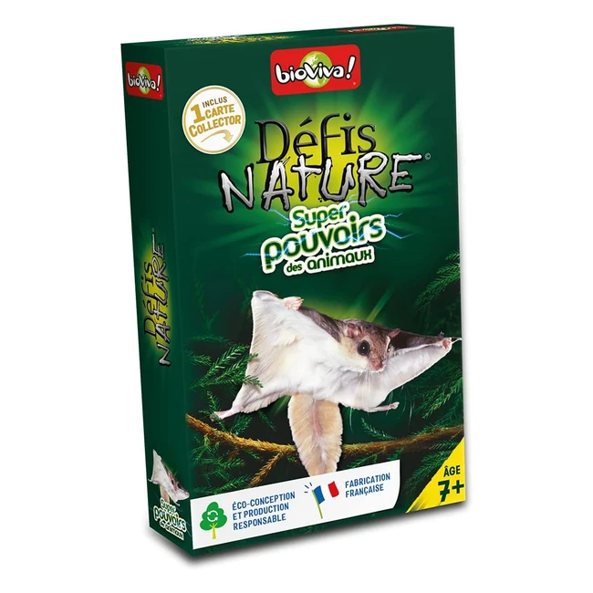 Juego de Cartas Bioviva DFIS Nature Descubre los Superpoderes de la Naturalez