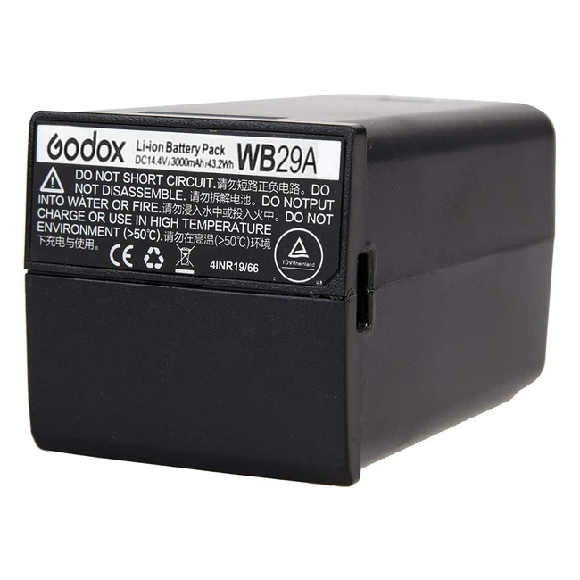 Batera Godox AD200 - Potente y Duradera - Ref JS024